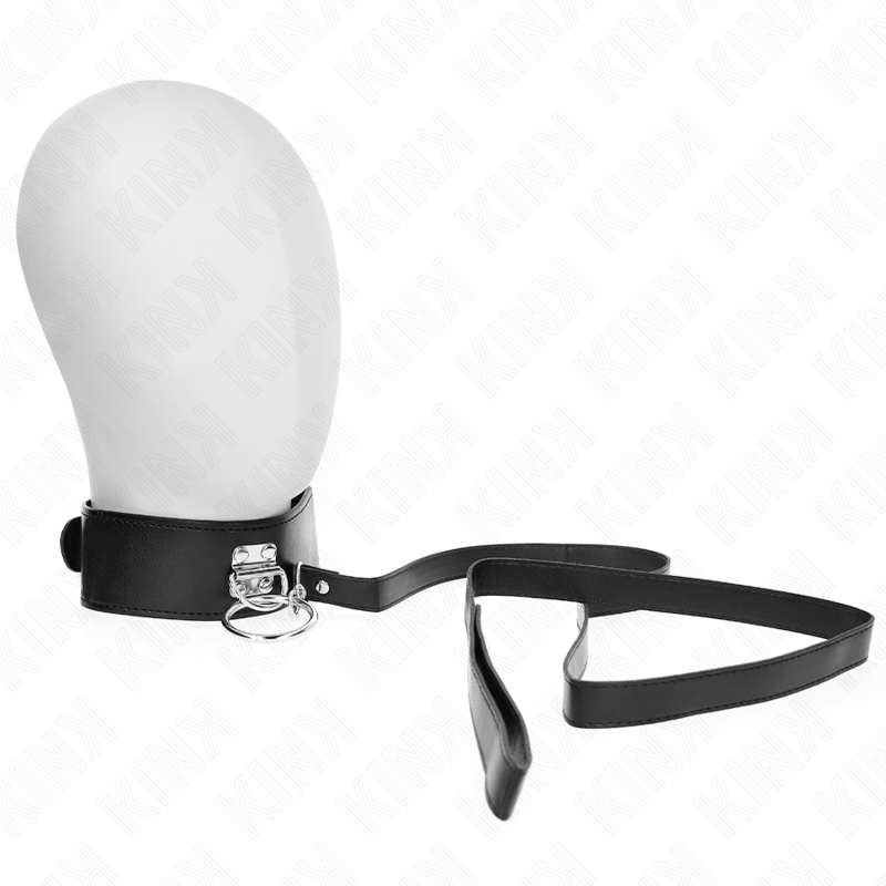 KINK - CORREIA DE CRAVOS 116 CM COLEIRA COM CORREIA DE COURO 50 X 5 CM