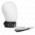 KINK - COLAR COM BRACELETE DE FIVELA BRILHANTE 65 CM 48,5 CM X 5,3 CM