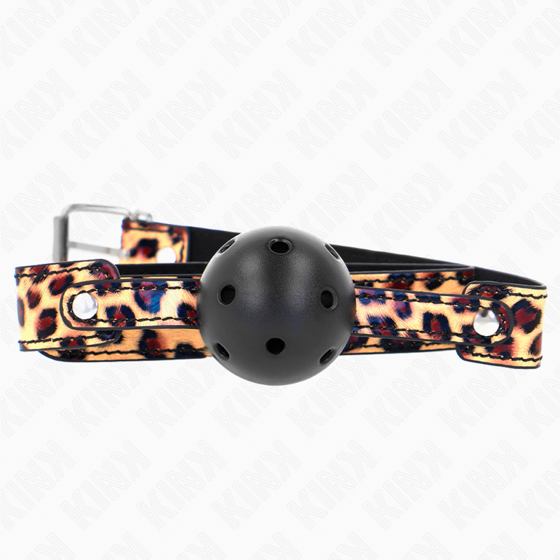 KINK - BOLA RESPIRÁVEL LEOPARDO 4,5 CM SACO 65 x 2,5 CM