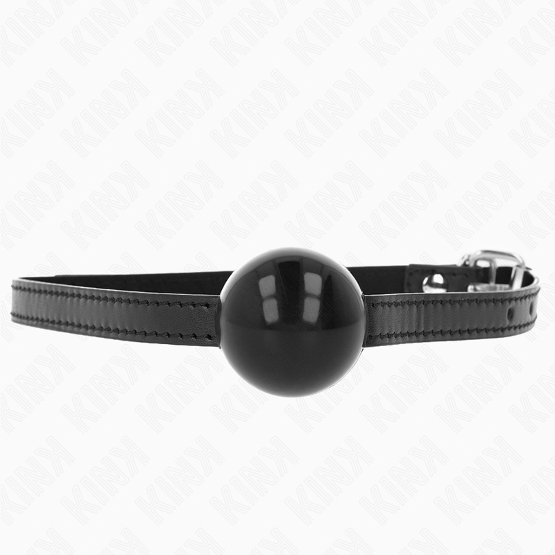 KINK - BOLA SÓLIDA SIMPLES PRETA 4 CM SACO 65 x 1,5 CM