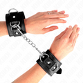 KINK - 3 PULSEIRAS DE PULSO AJUSTÁVEIS PRETAS 17,5-25 CM X 6 CM