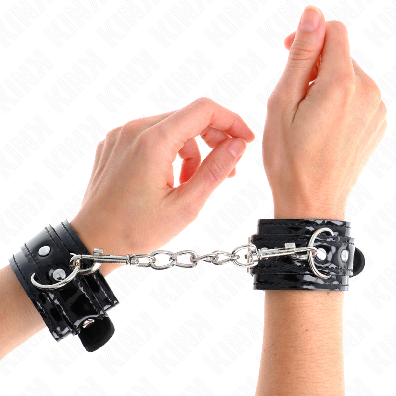 KINK - PULSEIRAS DE NEOPRENE BRILHANTES AJUSTÁVEIS 17-24 CM X 4,5 CM