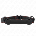 SACO OSSO KINK COM ALÇA DE COURO PRETO AJUSTÁVEL 41-57 CM