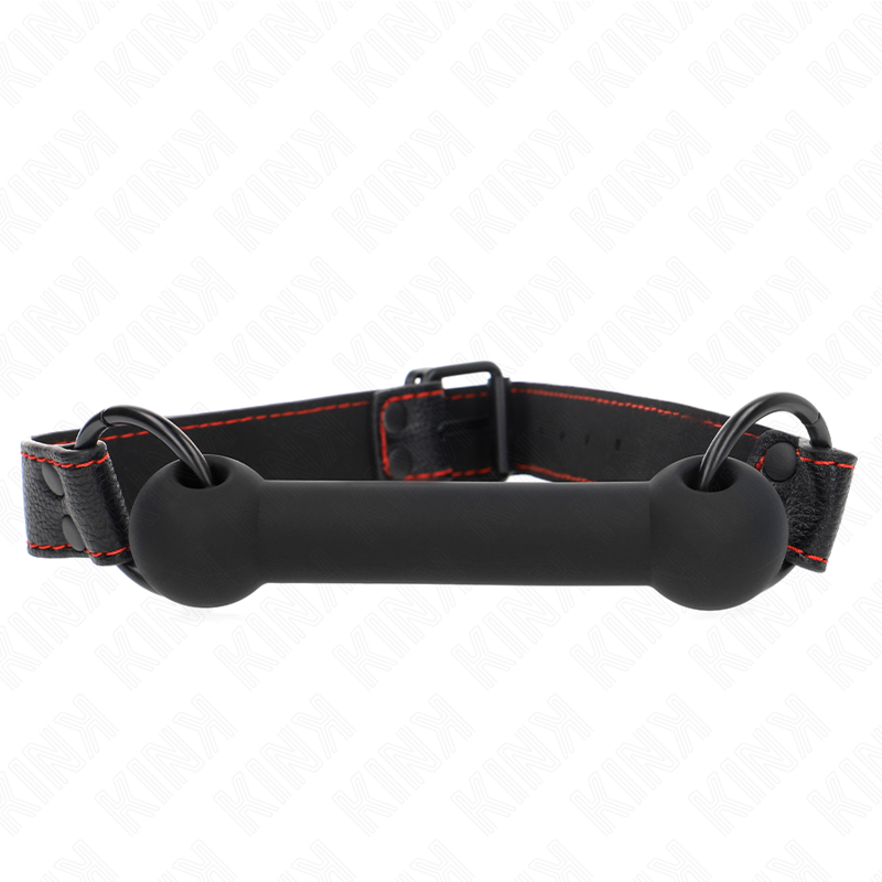SACO OSSO KINK COM ALÇA DE COURO PRETO AJUSTÁVEL 41-57 CM