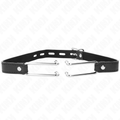 KINK - BASTÃO DE METAL EM FORMA DE GANCHO DE 11,5 CM COM ALÇA DE COURO AJUSTÁVEL DE 39-58 CM X 2 CM