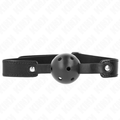 KINK - BOLA RESPIRÁVEL PRETA 4,5 CM SACO 65 X 2,5 CM