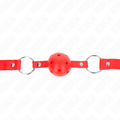 KINK - BASTÃO RESPIRÁVEL 4 CM COM DUPLO REBITE MODELO 1 VERMELHO 62,5 x 2,5 CM AJUSTÁVEL 42-58 CM