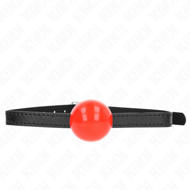 KINK - BOLA SÓLIDA SIMPLES VERMELHA 4 CM SACO 65 x 1,5 CM