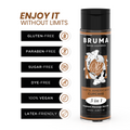 BRUMA - ÓLEO DE MASSAGEM PREMIUM EFEITO AQUECEDOR SABOR CUPCAKE 3 EM 1 - 100 ML
