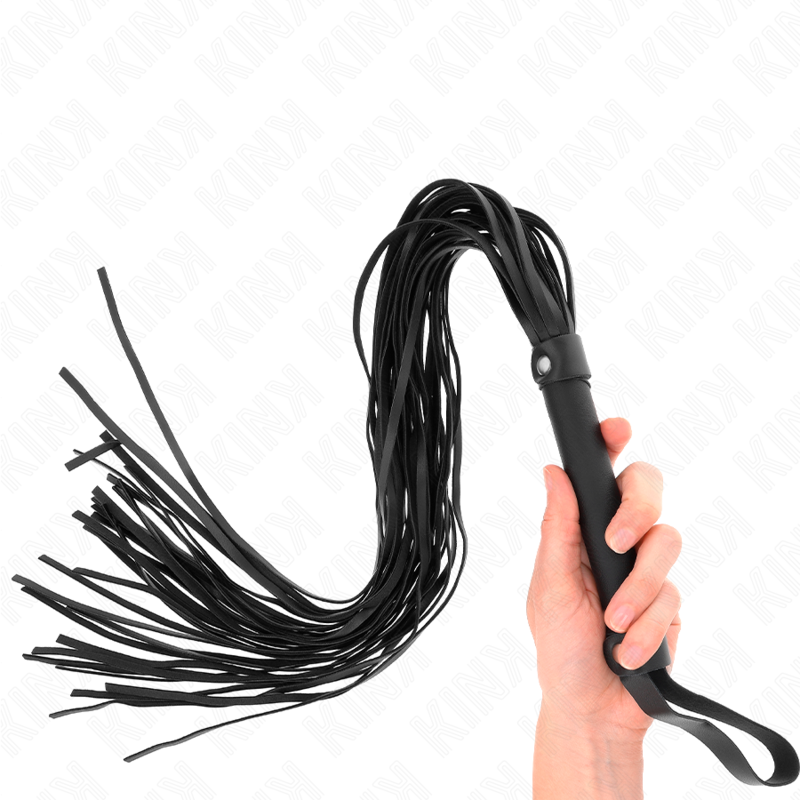 KINK - CHICOTE IMITAÇÃO DE PELE DE CARNEIRO 60 CM