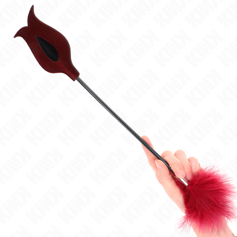KINK - PENAS DE CÓCEGAS COM PALETA EM FORMA DE ROSA 8 CM