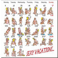 DIABLO PICANTE - ÍMAN DE CALENDÁRIO KAMASUTRA