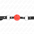 KINK - BOLA TPE VERMELHA 4 CM SACO 60 x 2 CM