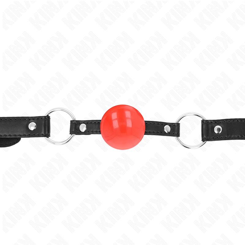 KINK - BOLA TPE VERMELHA 4 CM SACO 60 x 2 CM