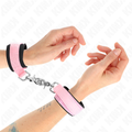 KINK - APOIOS DE PULSO AJUSTÁVEIS EM NEOPRENE ROSA AJUSTÁVEL 22-34 CM