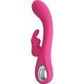 PRETTY LOVE - VIBRADOR NOVAK RABBIT 12 VIBRAÇÕES ROSA