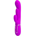 PRETTY LOVE - SHANIA TRIPLE RABBIT VIBRADOR MULTIFUNÇÕES ROSA