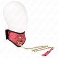 KINK - COLEIRA MODELO SCANDAL COM BRACELETE DE RENDA 75 CM 44 X 10 CM