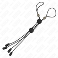 KINK - PINÇAS DE Mamilos Pretas com Elástico Preto