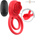 INTENSE - GAIL ESTIMULADOR ROSA 10 VIBRAÇÕES VERMELHO CONTROLO REMOTO