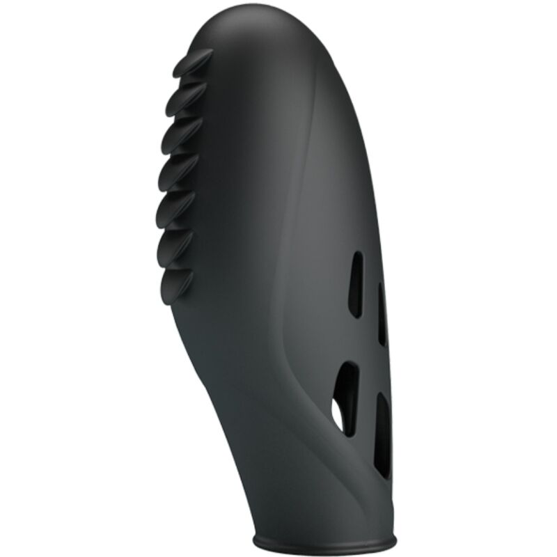 PRETTY LOVE - VIBRADOR DE DEDO EM SILICONE GILO PRETO
