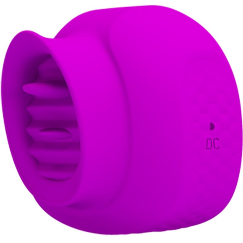 PRETTY LOVE - ESTIMULADOR DE CLITÓRIS ESTELLE LÍNGUA 12 VIBRAÇÕES VIOLETA