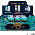 PRETTY LOVE - VENUS X 15 MASTURBADORES MASCULINOS EM SILICONE BRANCO