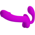 PRETTY LOVE - STIMULADOR DUPLO STRAP-ON KELPIE ROXO