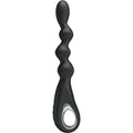 PRETTY LOVE - VIBRADOR ANAL FEDERER 12 VIBRAÇÕES PRETO