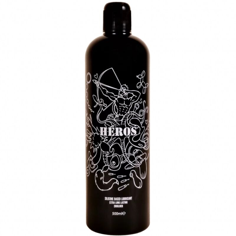 HEROS - LUBRIFICANTE CORPORAL DE SILICONE 500 ML