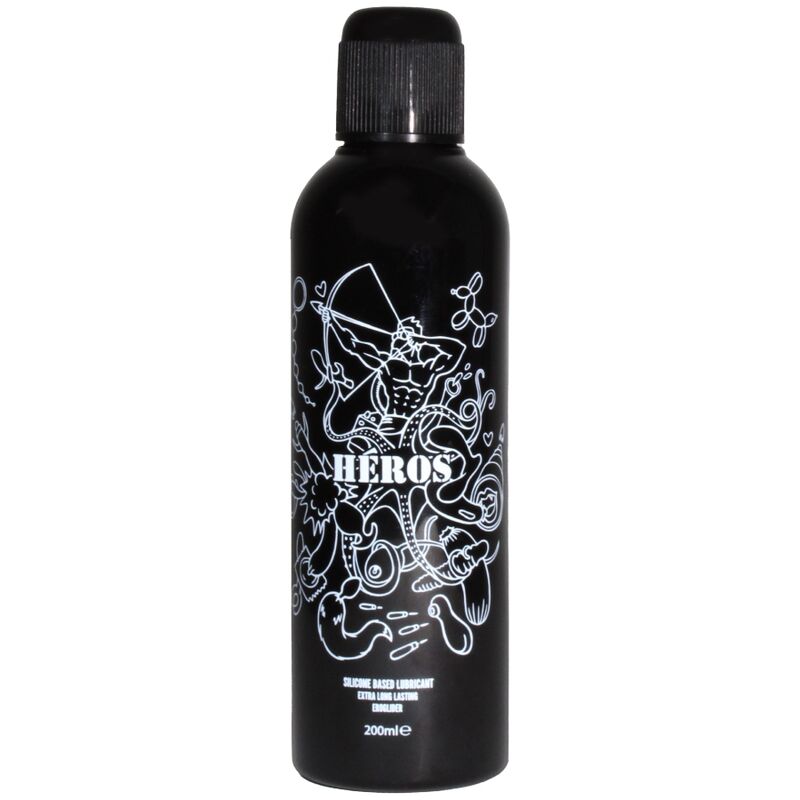HEROS - LUBRIFICANTE CORPORAL DE SILICONE 200 ML