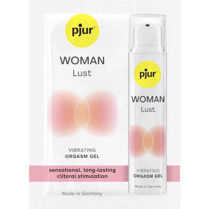 PJUR - WOMAN LUST GEL VIBRANTE DOSE ÚNICA PARA ORGASMO 1,5 ML