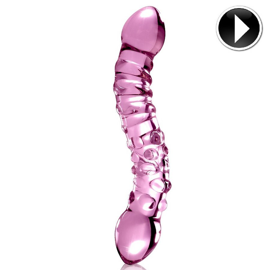 ICICLES - N.º 55 MASSAGE DILDO DE VIDRO