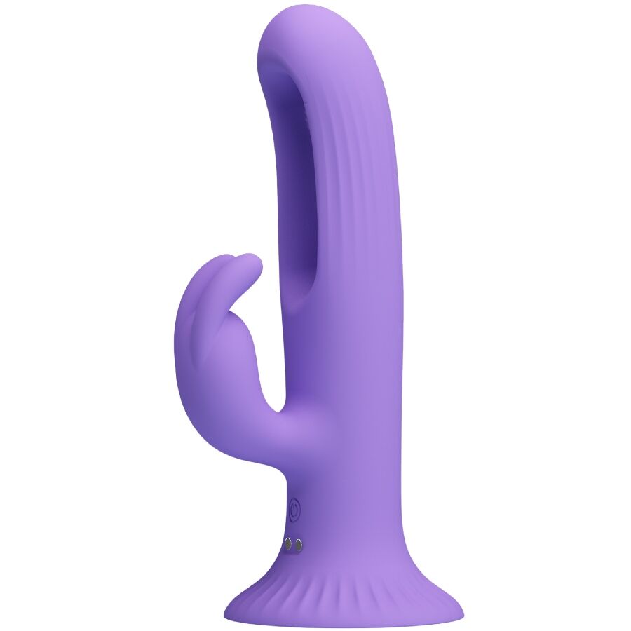 PRETTY LOVE - VIBRADOR RABBIT KILLMOULIS 12 MODOS DE VIBRAÇÃO ROXO