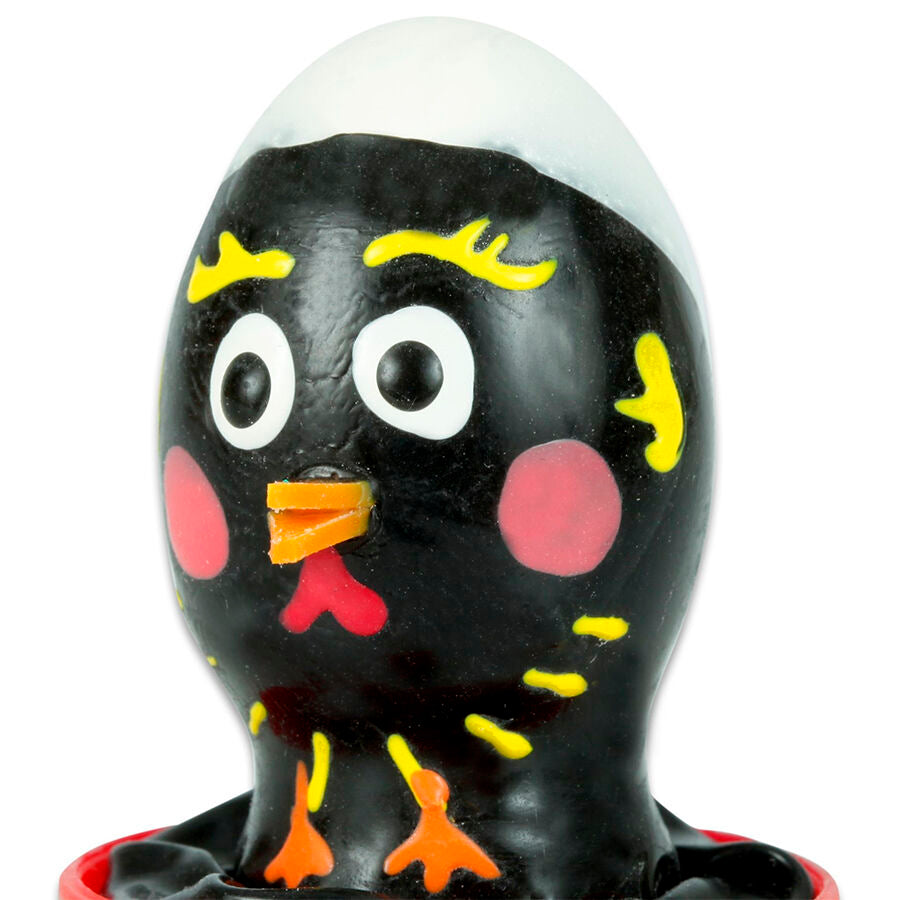 CONDOMERIE - PRESERVATIVOS DE FANTASIA PINTADOS À MÃO GALINHA PRETA