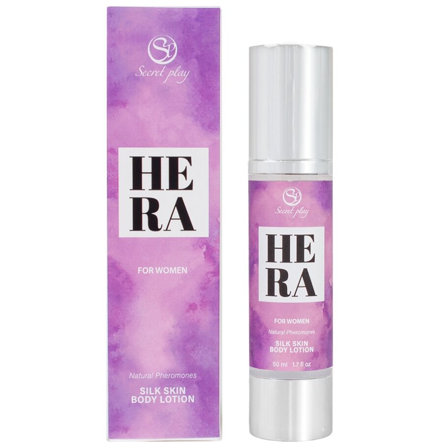 SECRETPLAY - HERA LOÇÃO DE SEDA PARA PELE PARA MULHERES 50 ML