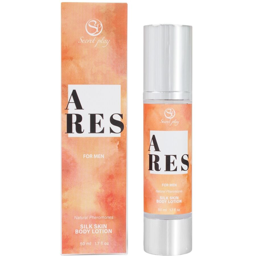 SECRETPLAY - ARES LOÇÃO CORPORAL DE SEDA PARA HOMENS 50 ML