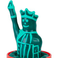 CONDOMERIE - PRESERVATIVOS FANTASIA PINTADOS À MÃO ESTÁTUA DA LIBERDADE MODELO 1