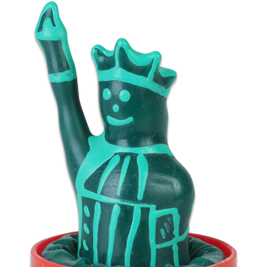 CONDOMERIE - PRESERVATIVOS FANTASIA PINTADOS À MÃO ESTÁTUA DA LIBERDADE MODELO 1
