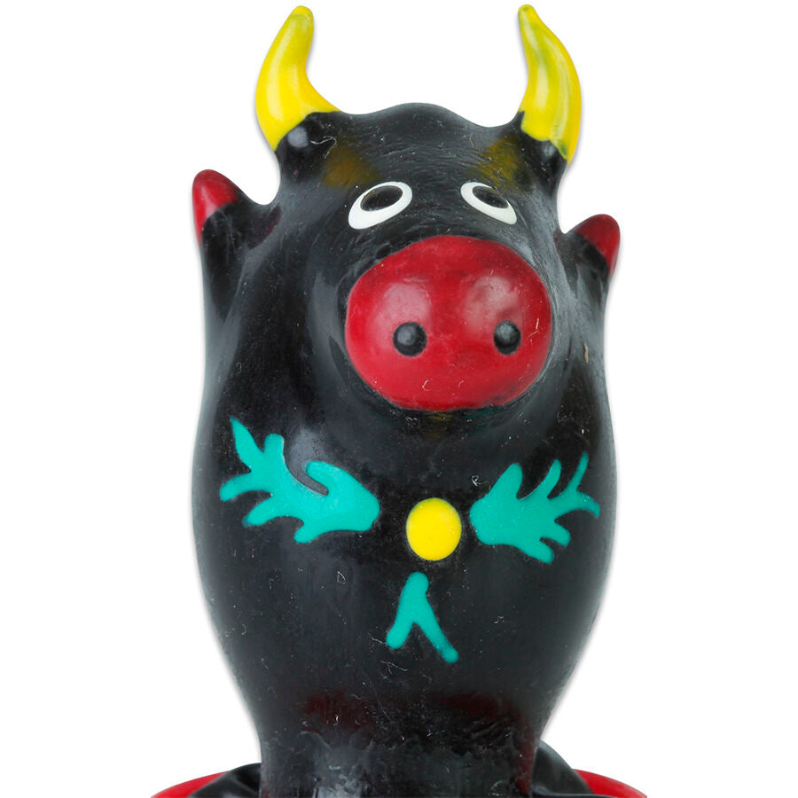 CONDOMERIE - PRESERVATIVOS DE FANTASIA PINTADOS À MÃO TOURO PRETO MODELO 1