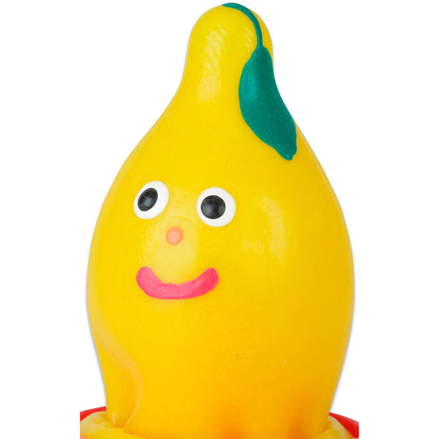 CONDOMERIE - PRESERVATIVOS DE FANTASIA PINTADOS À MÃO LIMÃO