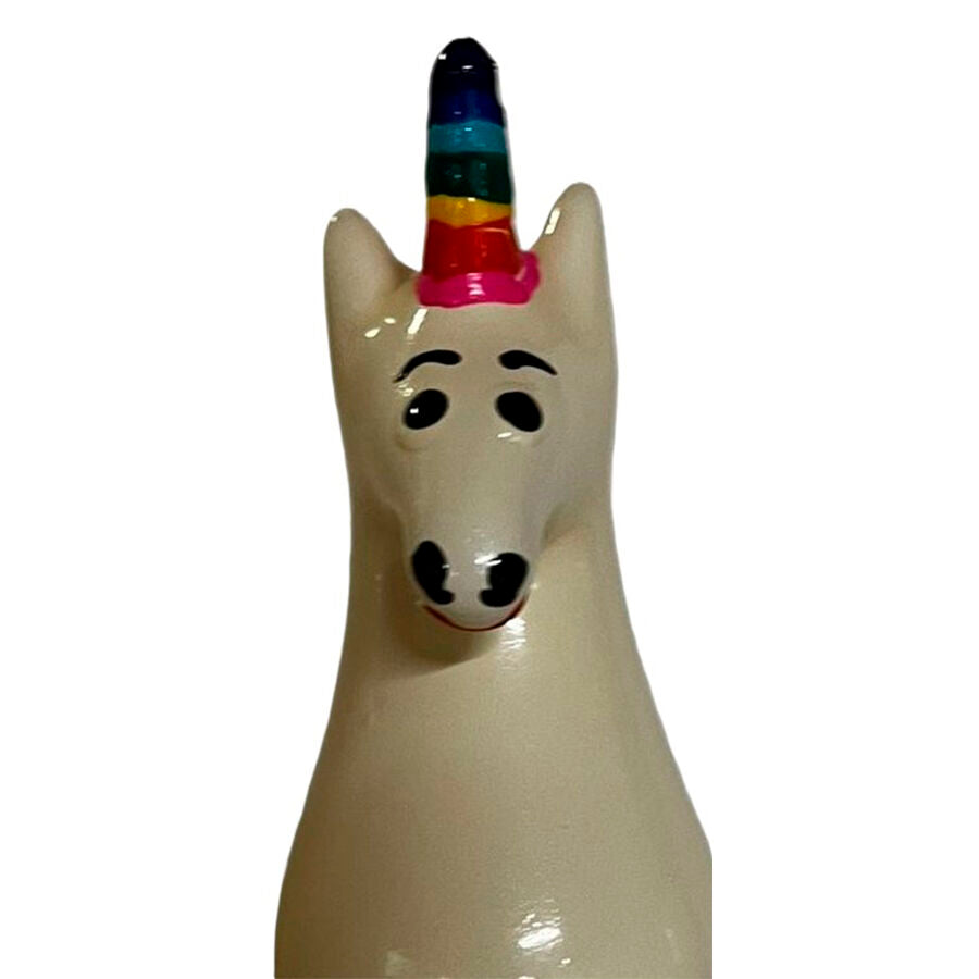 CONDOMERIE - PRÃ‰SERVATIFS FANTAISIE PEINTS Ã€ LA MAIN LICORNE ARC-EN-CIEL