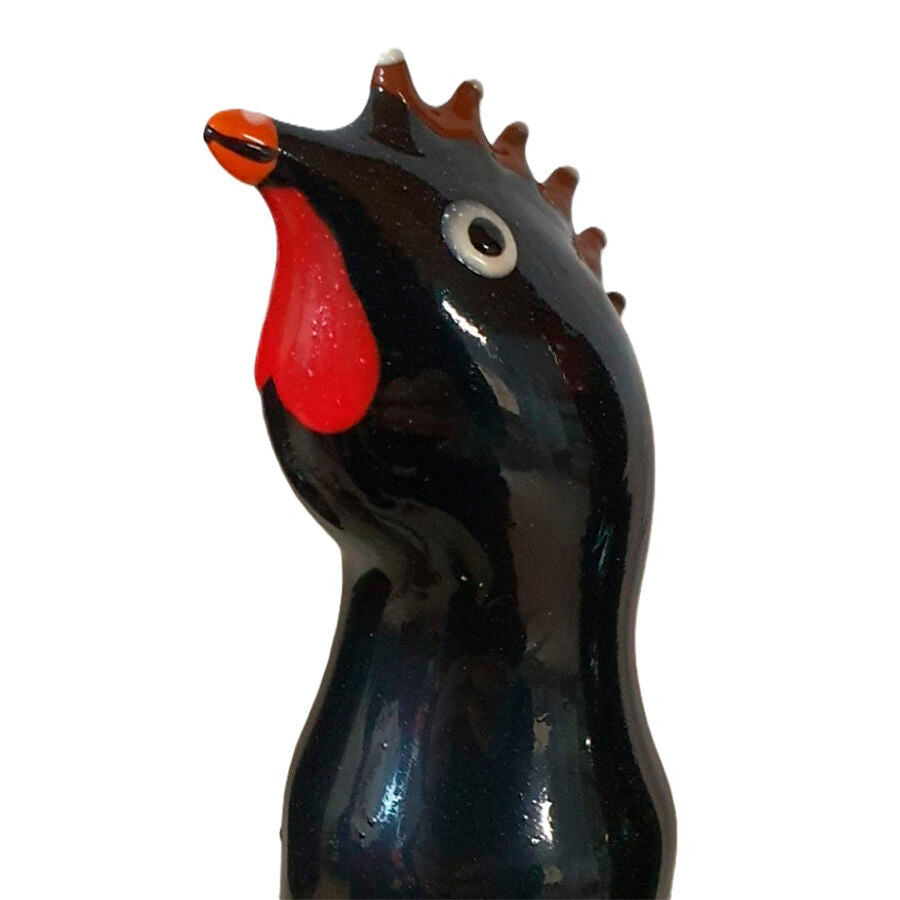 CONDOMERIE - PRÃ‰SERVATIFS FANTAISIE PEINTS Ã€ LA MAIN COQ NOIR