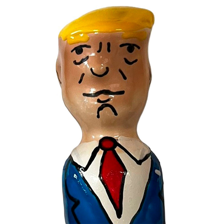 CONDOMERIA - PRESERVATIVOS DE FANTASIA PINTADOS À MÃO GRUMPY TRUMP