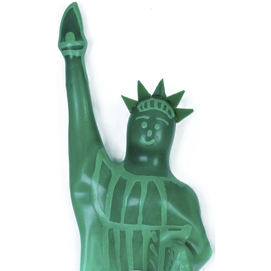 CONDOMERIE - PRÃ‰SERVATIFS FANTAISIE PEINTS Ã€ LA MAIN STATUE DE LA LIBERTÃ‰ MODÃˆLE XL