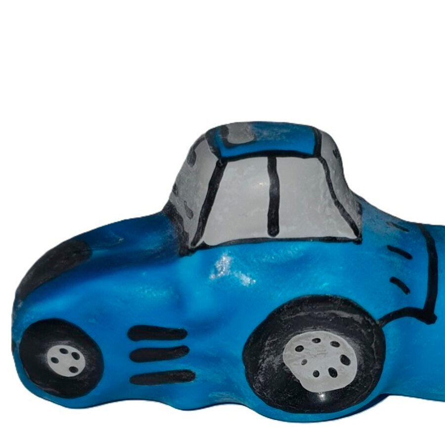 CONDOMERIE - PRÃ‰SERVATIFS FANTAISIE PEINTS Ã€ LA MAIN TRACTEUR BLEU XL