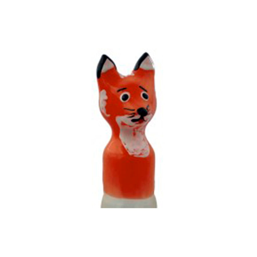 CONDOMERIE - PRÃ‰SERVATIFS FANTAISIE PEINTS Ã€ LA MAIN FOX BROWN XL
