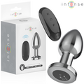 INTENSE - PLUG ANAL 10 VIBRAÇÕES METAL C/ CONTROLO REMOTO G