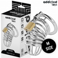 ADDICTED TOYS LOCKED - CADEADO PARA PÉNIS DE METAL IRON CELL TAMANHO M