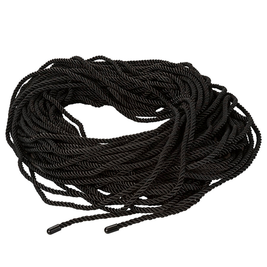 CALEXOTICS - ESCÂNDALO CORDA BDSM PRETA 50 M
